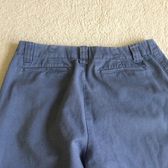 Vintage Y2K GAP Capris Cropped Pants Cotton Blue - Sz 4 - Picture 9 of 15